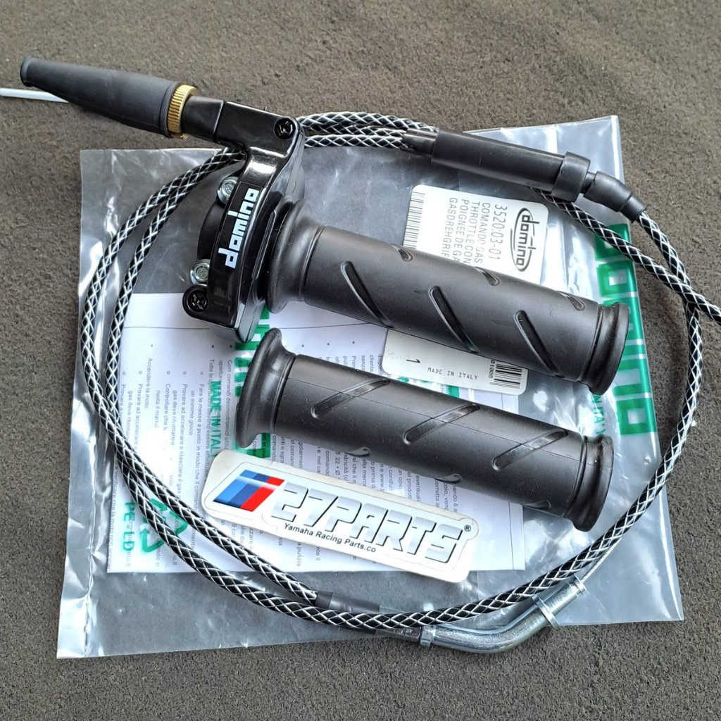 GAS SPONTAN DOMINO SET KABEL GAS CARBON RX KING GAS SPONTAN DOMINO RX KING GAS SPONTAN RX KING