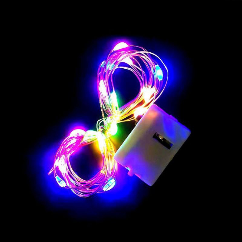 Lambu LED miniatur truk, lampu kanal miniatur, lampu warna warni panjang 1m