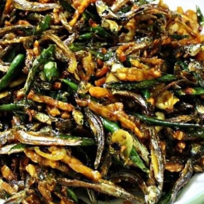 

teri sambal hijau