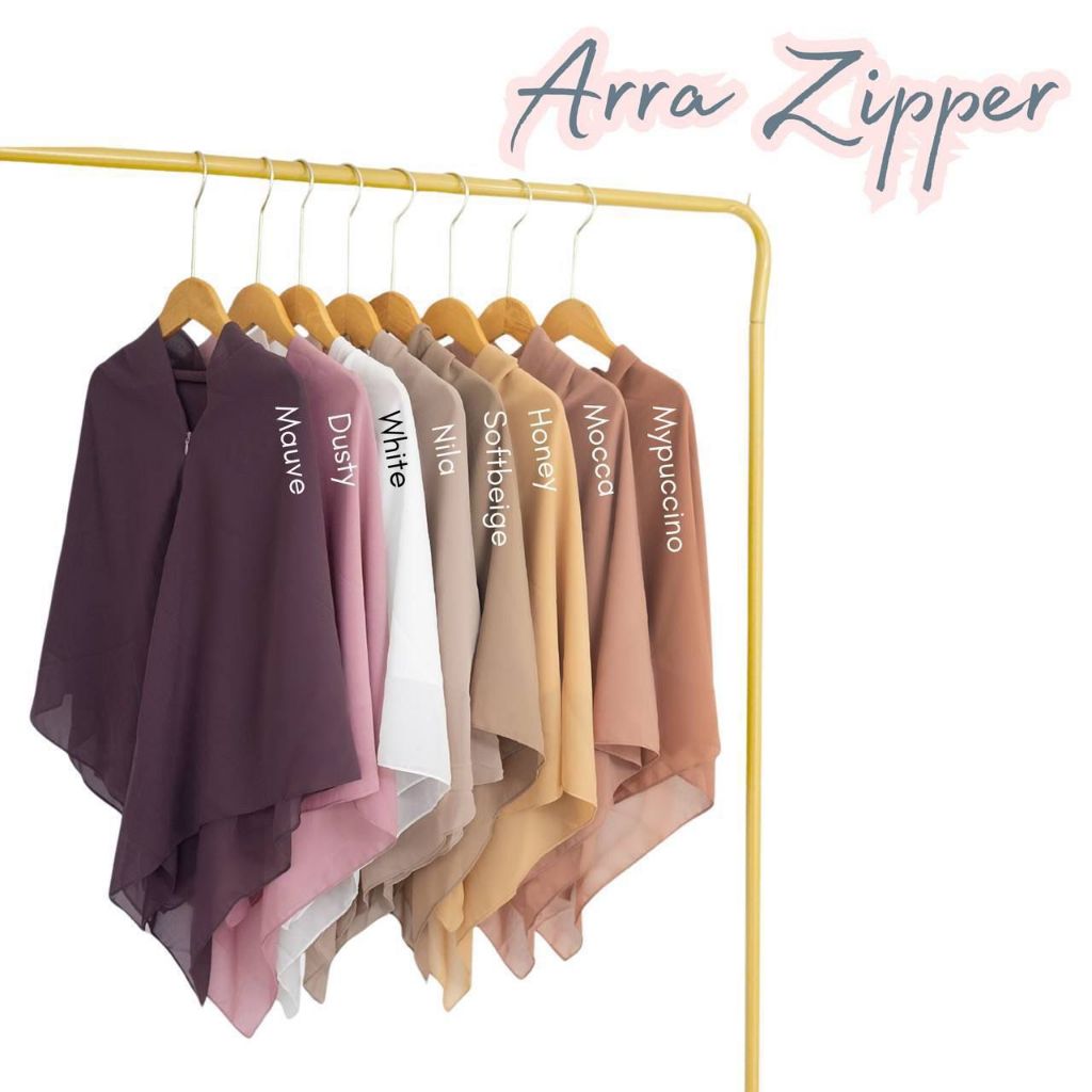 Hijab Instan Zipper Resleting Segiempat Square - Hijab Segiempat Instan Zipper