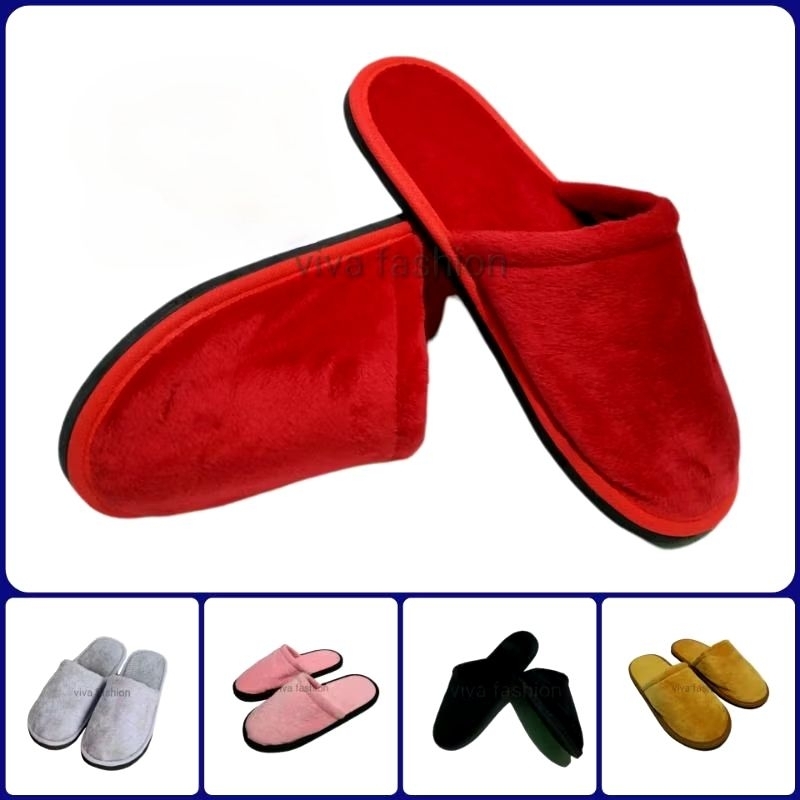 Sandal Hotel Wanita/Sandal Hotel Rumah/Sandal Hotel Motif Bulu