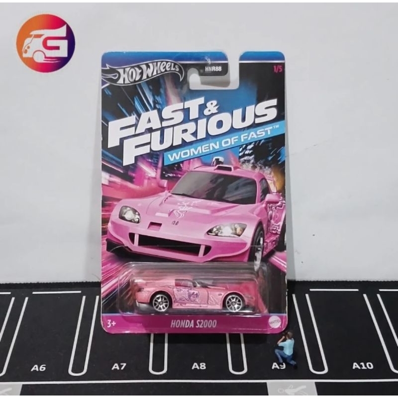 Hot wheels honda s2000 pink suki women of fast