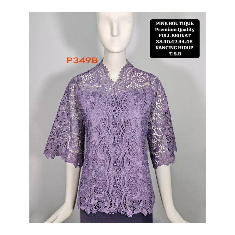 ATASAN Baju Wanita Brokat/Baju Pesta Bangkok/Blouse Brokat Mewah