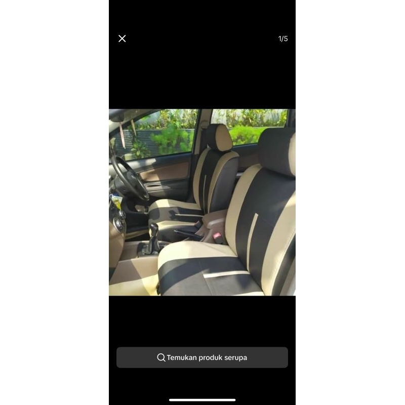 Sarung jok mobil Innova 2004-2005 (3 baris)