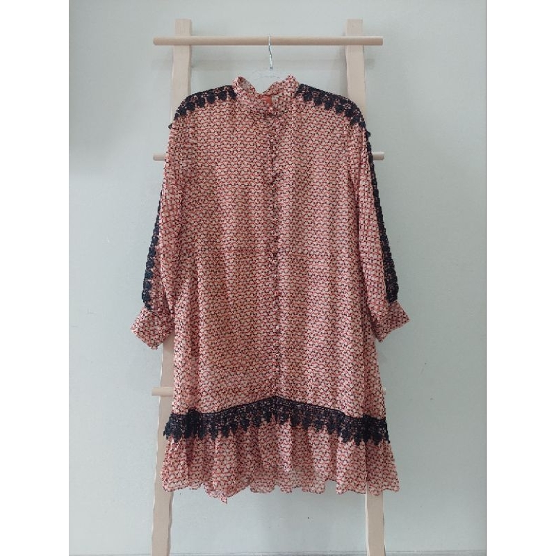 barliasmara for aleza label size S dengan inner celeste tunic coral