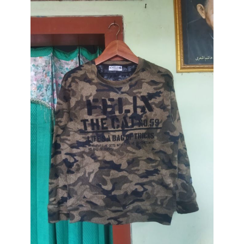 SWITER CAMO FELIX THE CAT ORIGINAL