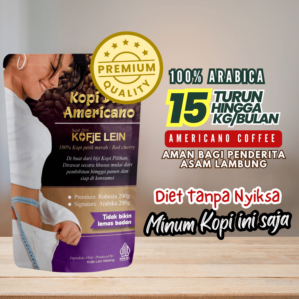 

Americano Coffee Arabica Pembakar Lemak Perut Ampuh