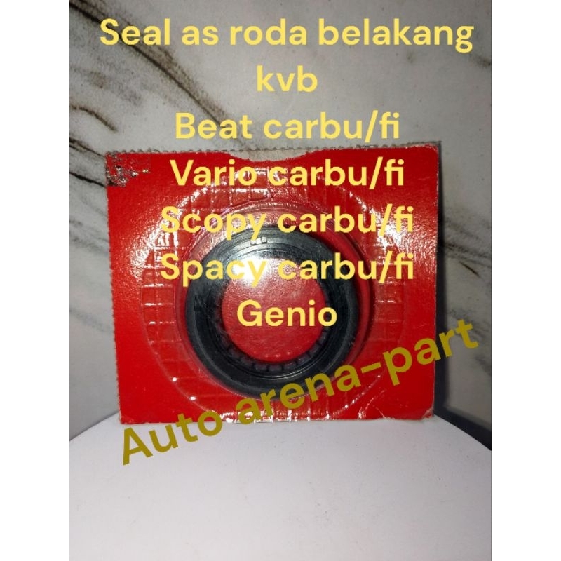 SEAL AS RODA BELAKANG KVB HONDA BEAT CARBU/FI VARIO CARBU/FI SCOPY CARBU/FI SPACY CARBU/FI GENIO