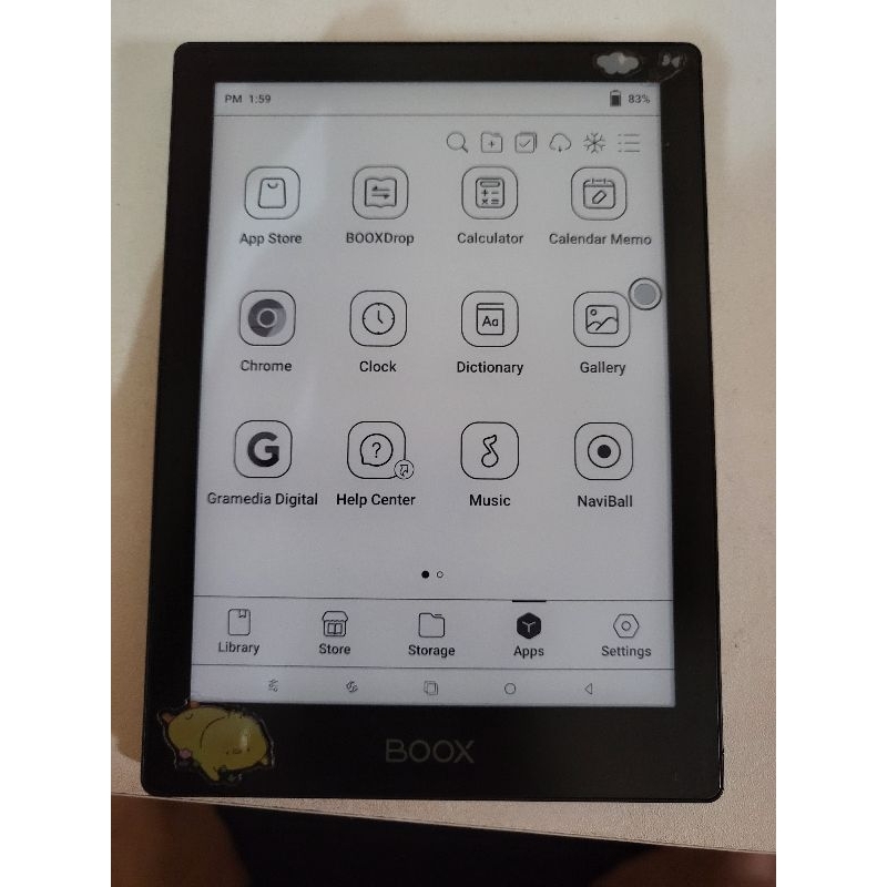 Preloved Onyx Boox Poke 5 e-reader