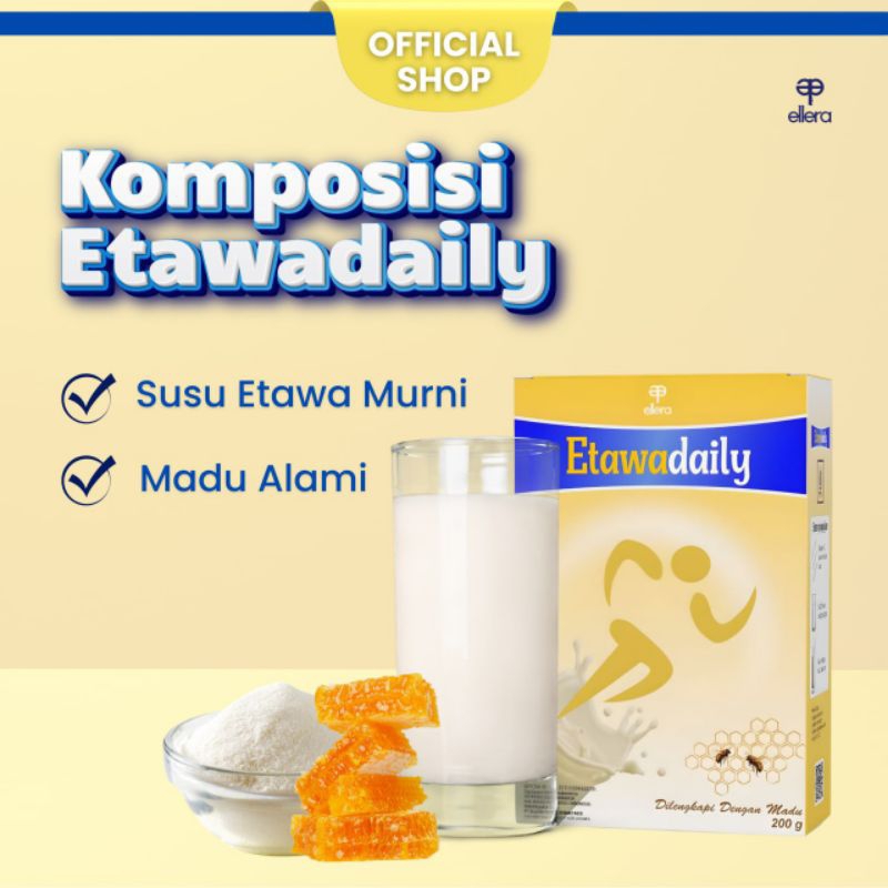 

SUSU ETAWA DAILY ORIGINAL 200g 4 Box