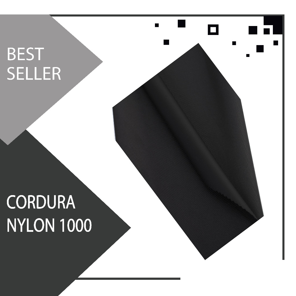 Bahan kain tas cordura Nylon nilon 1000D PU UREX Glossy polyester