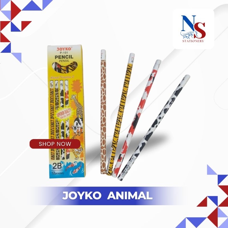 

joyko animal - pensil joyko motif binatang