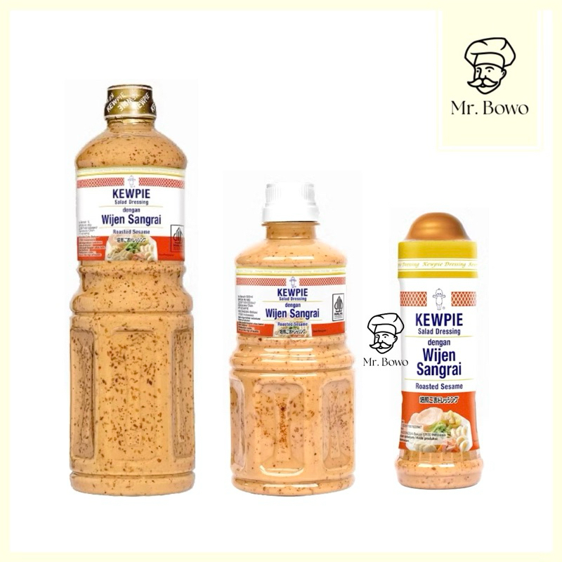 

Kewpie Salad Dressing Wijen Sangrai Roasted Sesame Botol (3 Ukuran)