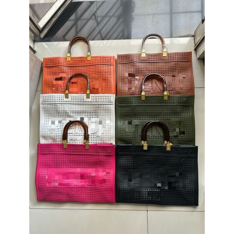 SUNSHINE TOTE LASER CUT BAG