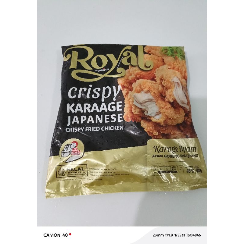 

Royal Crispy Karaage 500gr