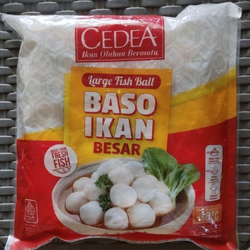 

CEDEA Baso ikan besar | dumpling ikan isi ayam |keju 500 gram