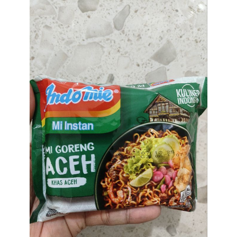 

Indomie Mie Goreng Aceh Kemasan 90 Gram