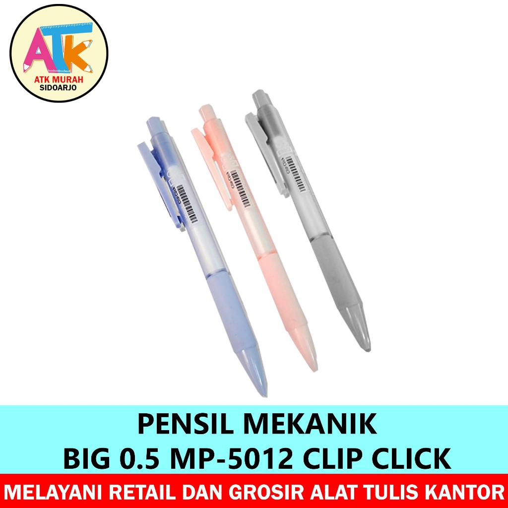 

PENSIL MEKANIK BIG 0.5 MP-5012 CLIP CLICK