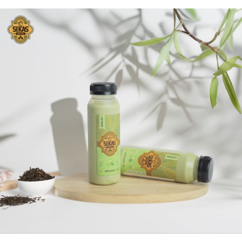 

sikas coffe macha latte/botol