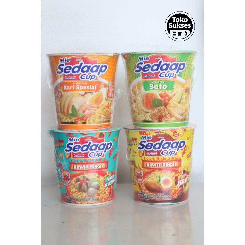 

Mie Sedaap Cup Kuah Berbagai Pilihan Rasa