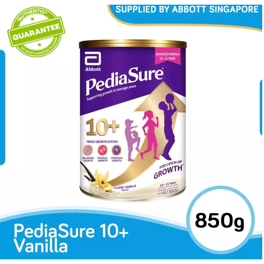 

NEW Pediasure 10+ Vanilla / Chocolate Milk Powder Singapore Original
