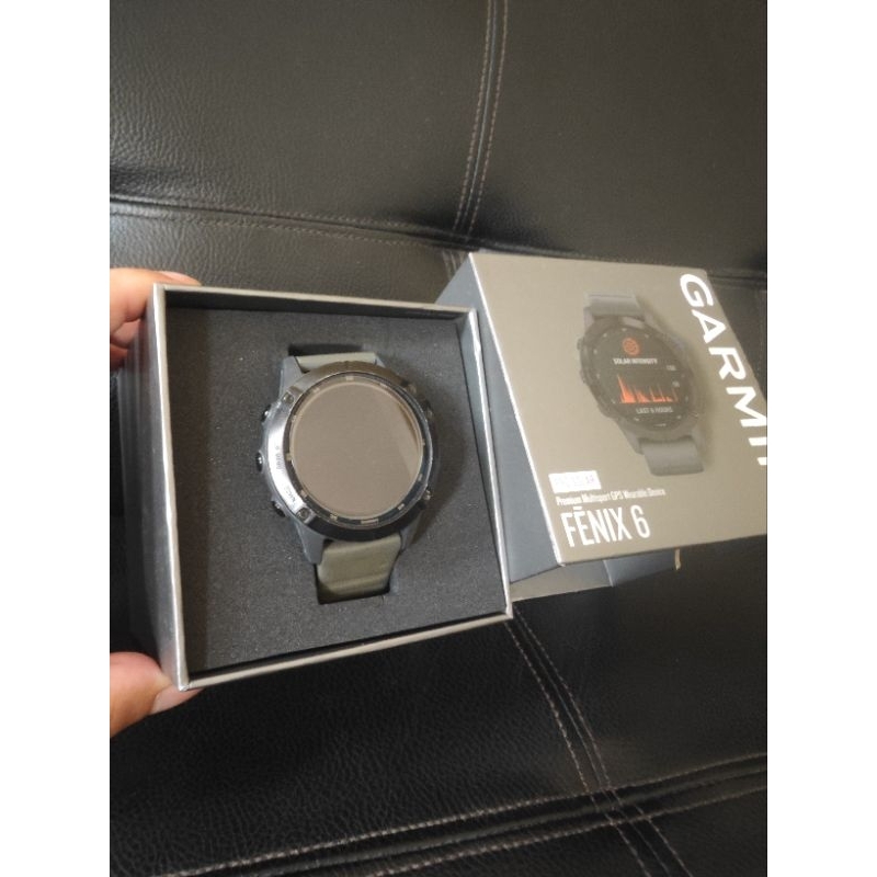 garmin fenix 6 pro solar second bagus
