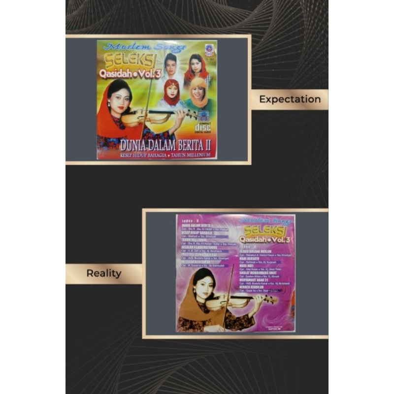 CD audio seleksi Qosidah vol 3