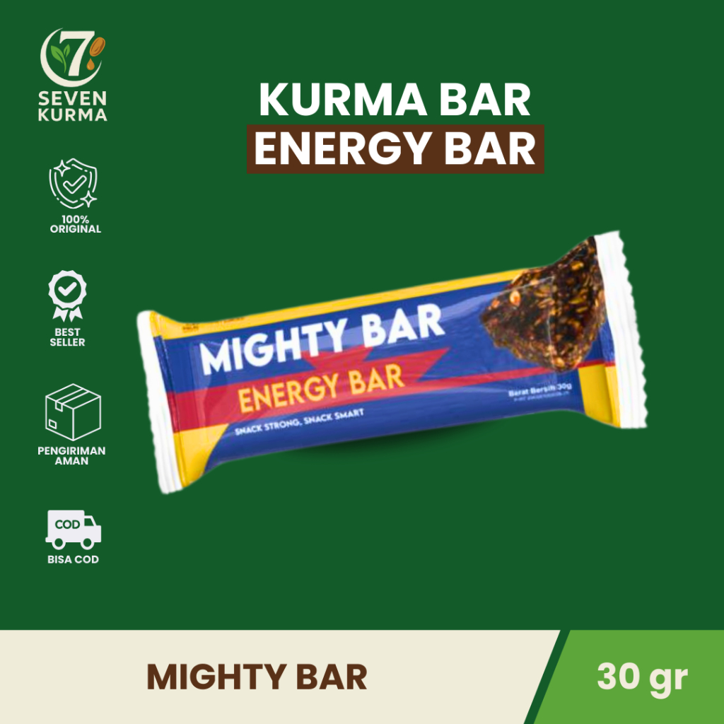 MIGHTY BAR -  Bar Energy Cemilan Sehat