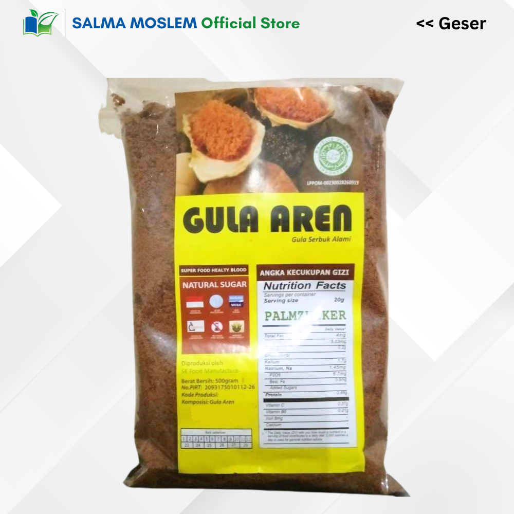 

Gula Aren Serbuk Palmzuiker 500gr | ORIGINAL 100% ASLI LANGSUNG DARI PRODUSEN bubuk murni TANPA CAMPURAN PALM SUGAR 500 gram 500gram 500 gr