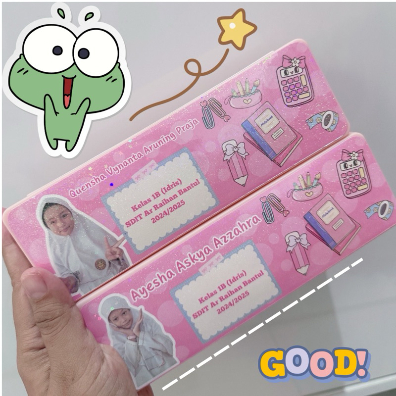 

Tempat Pensil Request Gambar dan Nama