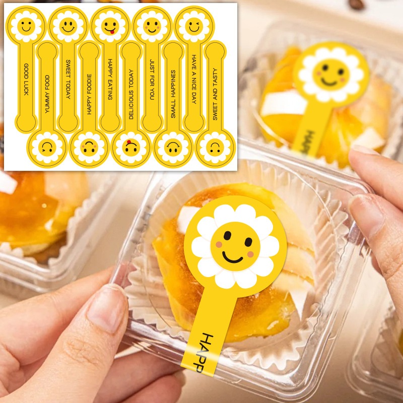 

100pcs Stiker Label Bunga Stiker Just For You