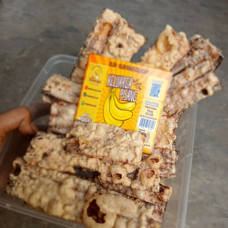 

Sale Pisang Keju 500gr Lidah Krispi Tipker/Tipis Kering Enak Renyah Kriuk