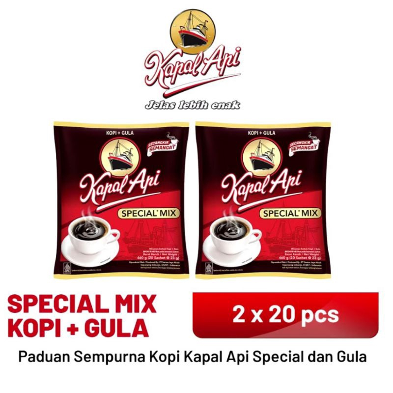 

Kapal Api Special Mix 40pcs x 23g | STOK READY