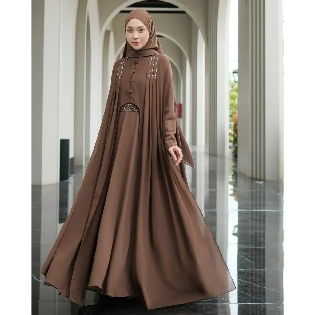 COD HANEEN ABAYA - Gamis / Abaya / gamis lebaran 2025 model gamis terbaru / gamis pesta mewah elegan