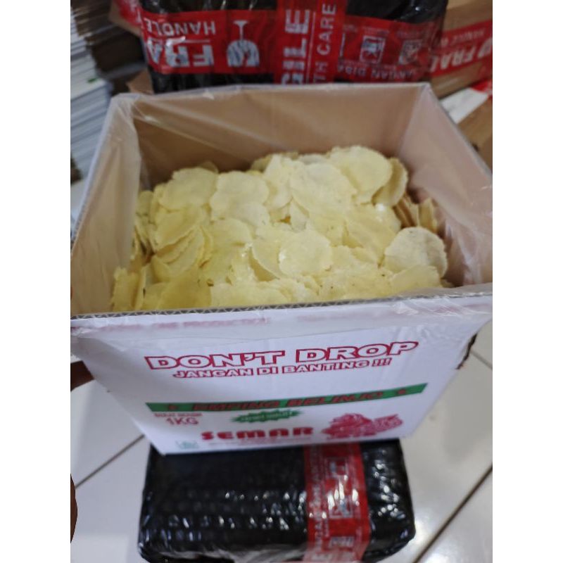 

Piscoklegit_ Emping Melinjo Super Sp/Lb /Kering Merk Semar 1Kg Asli Limpung