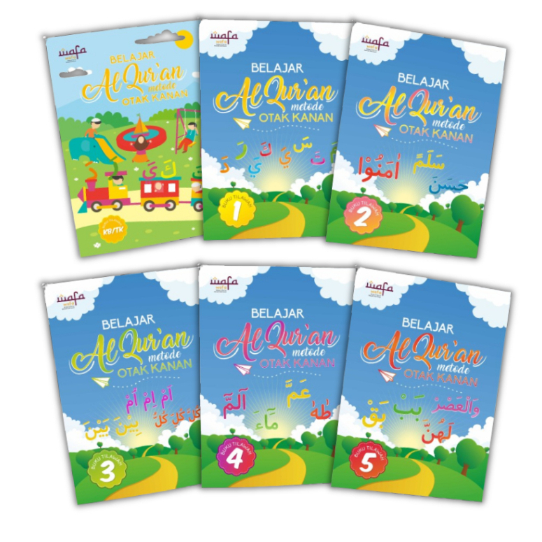 Bundling Buku Tilawah Wafa Tk+buku Tilawah Wafa 1-5