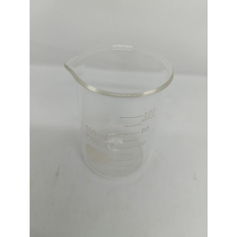 BEAKER GLASS PYREX 100 ML