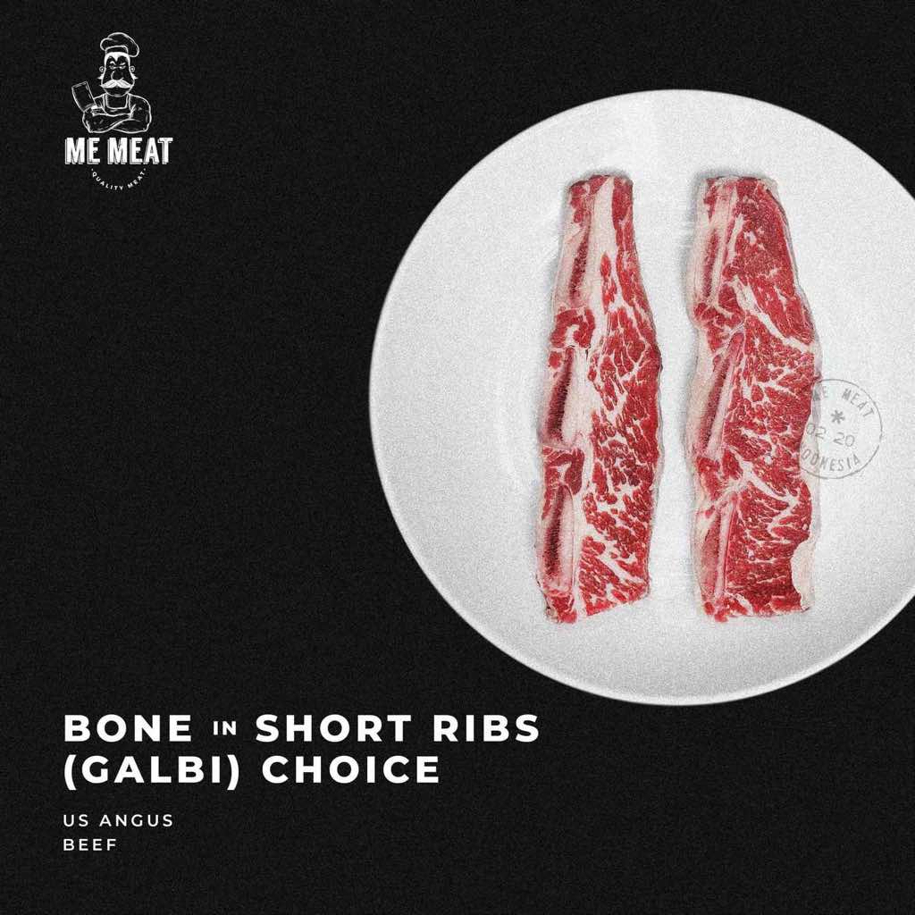 

BONE IN SHORT RIBS GALBI CHOICE - MeMeat Indonesia