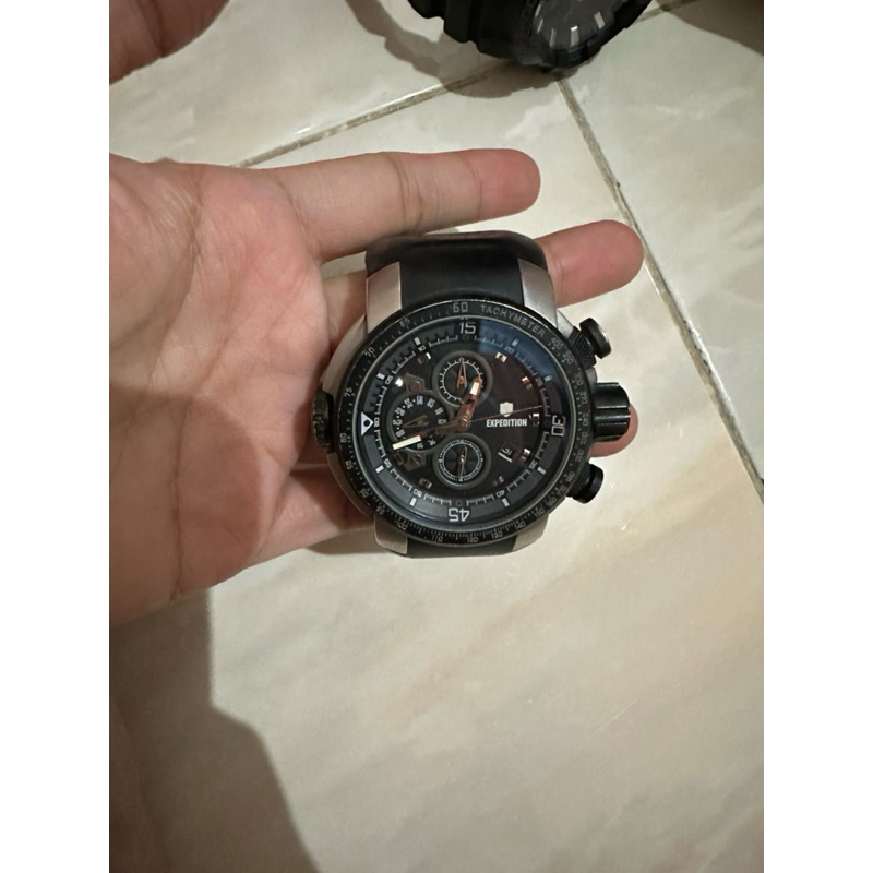 PRELOVED JAM TANGAN PRIA ORIGINAL EXPEDITION