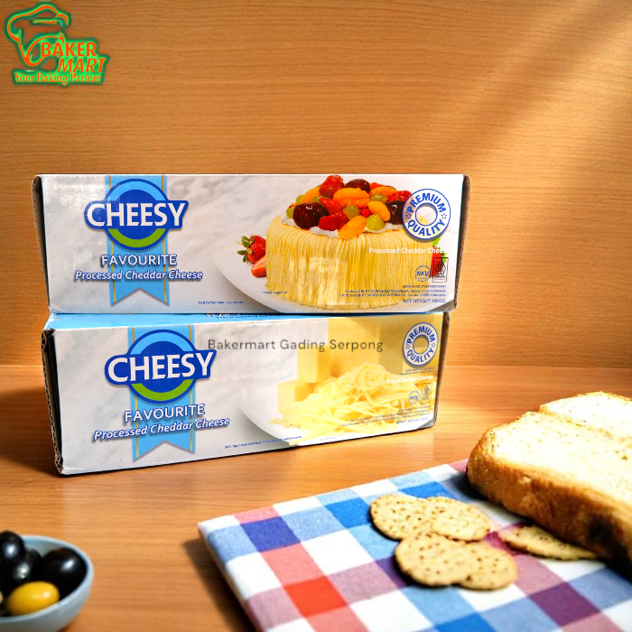 

Cheesy Cheese Favourite / Keju Cheddar 1900 Gram