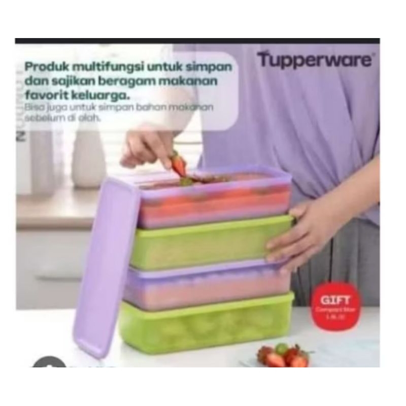 Tupperware pak n store 1pcs ECER UK 1.4L original