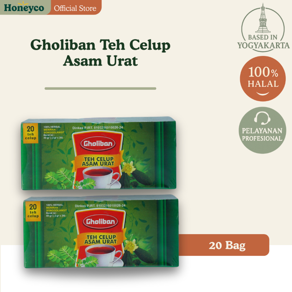 

Teh Celup Asam Urat Gholiban