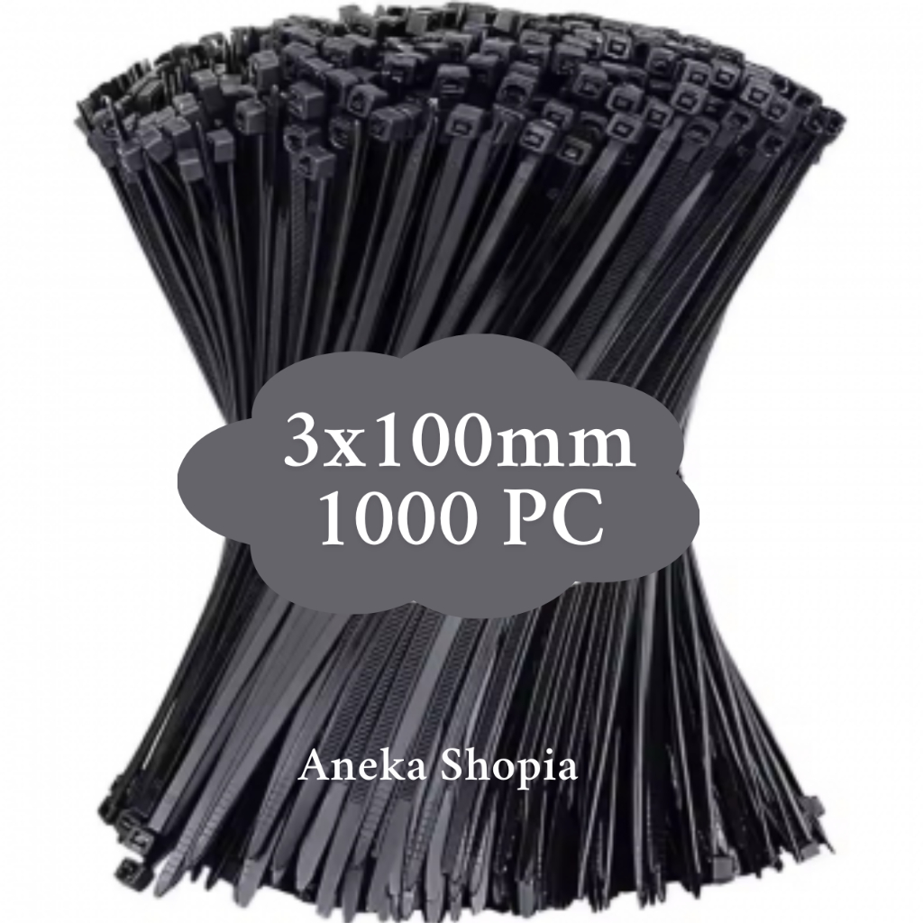 

Kabel Ties Nilon 3x100mm 1000 PCS