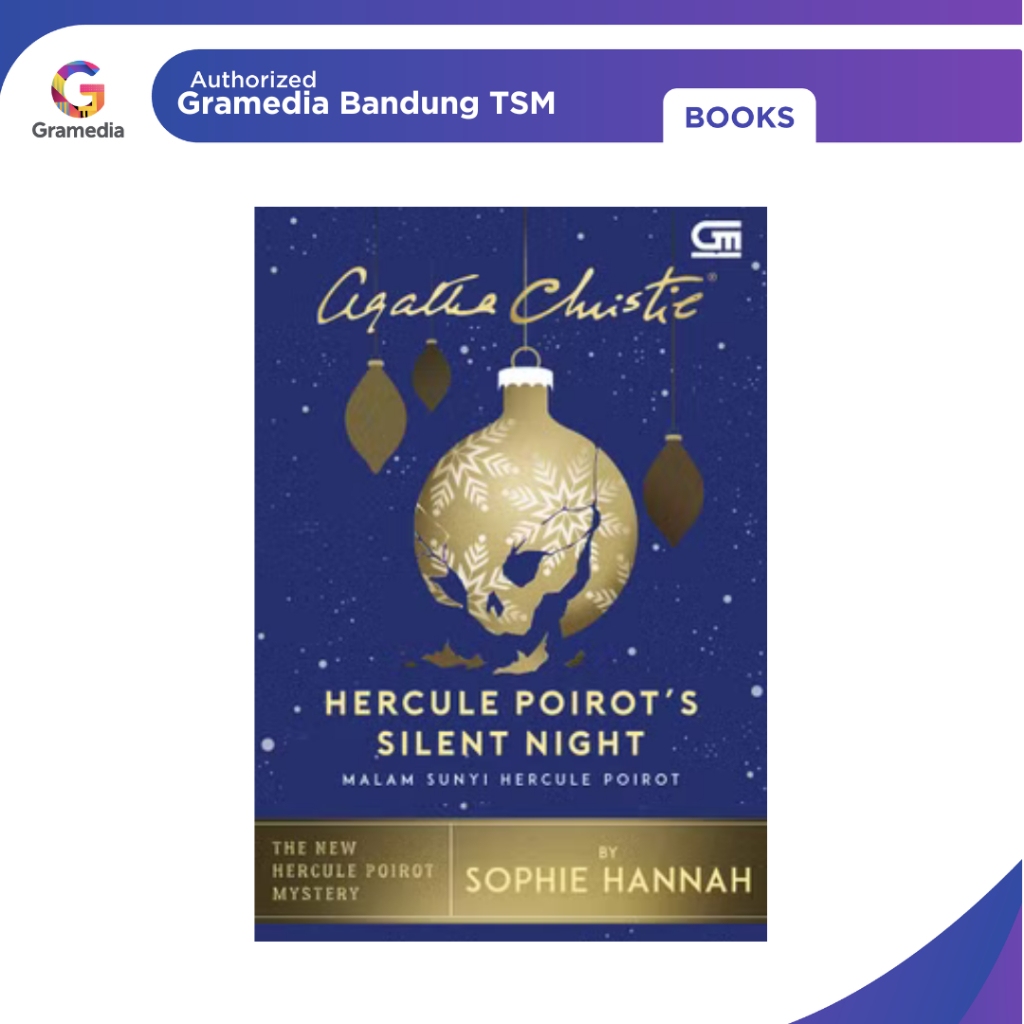 Gramedia Bandung TSM - Malam Sunyi Hercule Poirot (Hercule Poirot's Silent Night)
