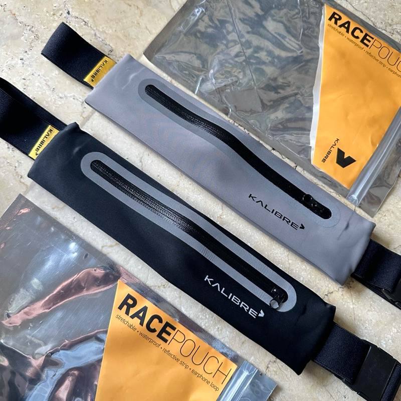 Kalibre race pouch belt sport tas pinggang pria dompet hp