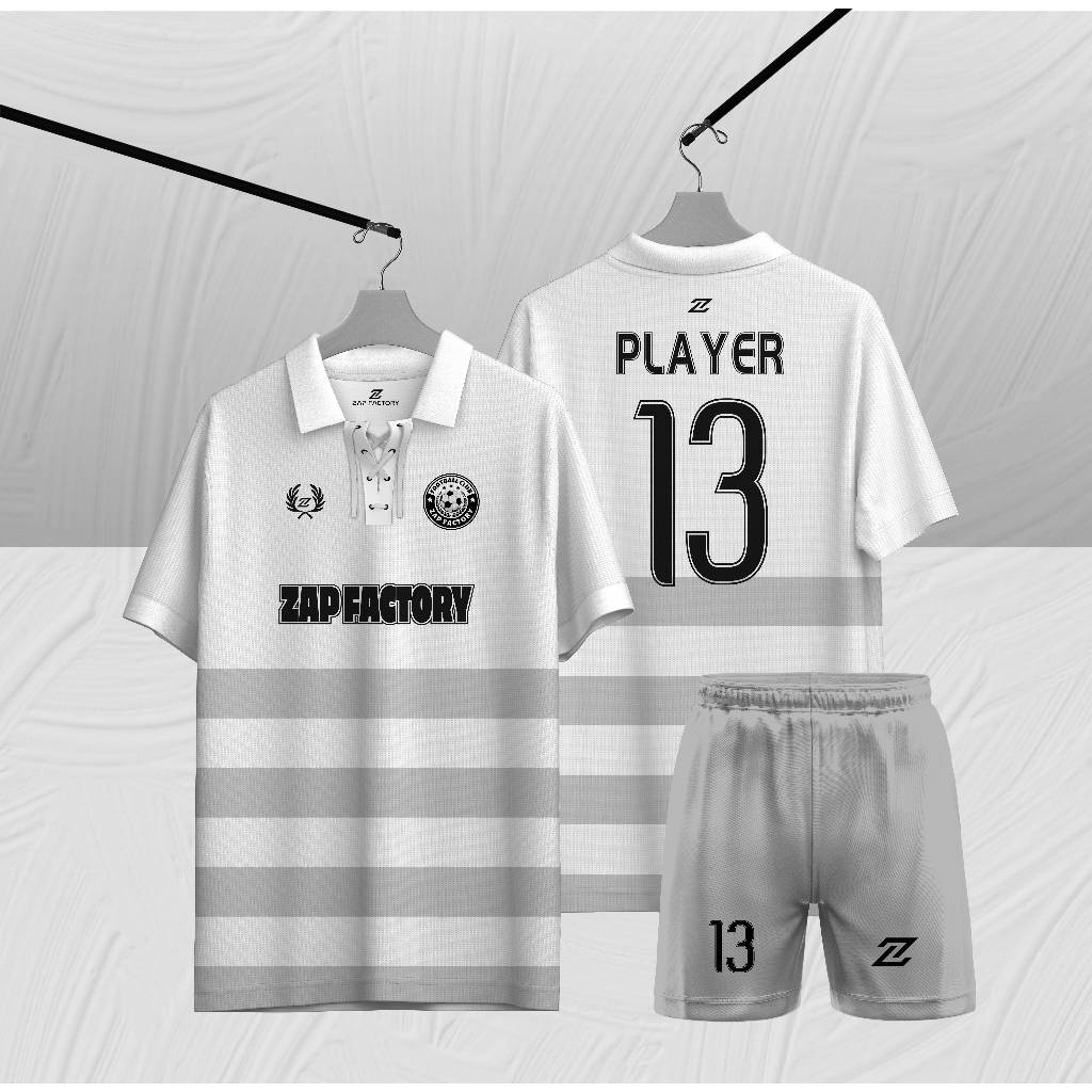 ZAP FACTORY - JERSEY SEPAK BOLA FUTSAL MINI SOCCER BAJU OLAHRAGA BADMINTON VOLI SPORT TALI 79