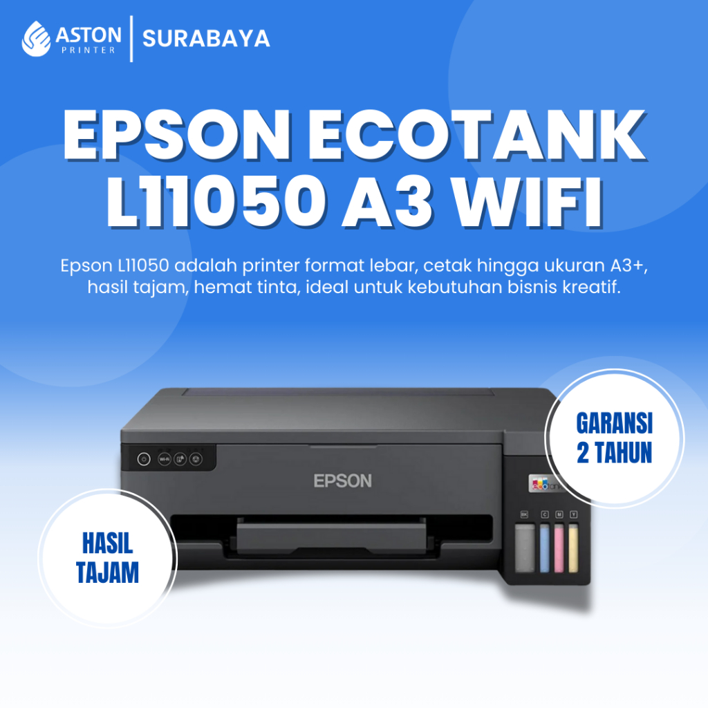 Printer Epson EcoTank L11050 - Printer A3+ Wireless