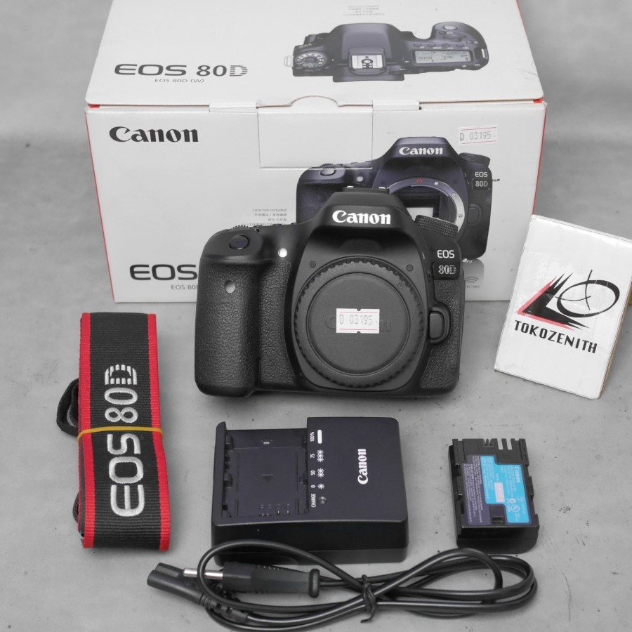 Canon EOS 80D Body Only - No 70D 90D 77D - D03195