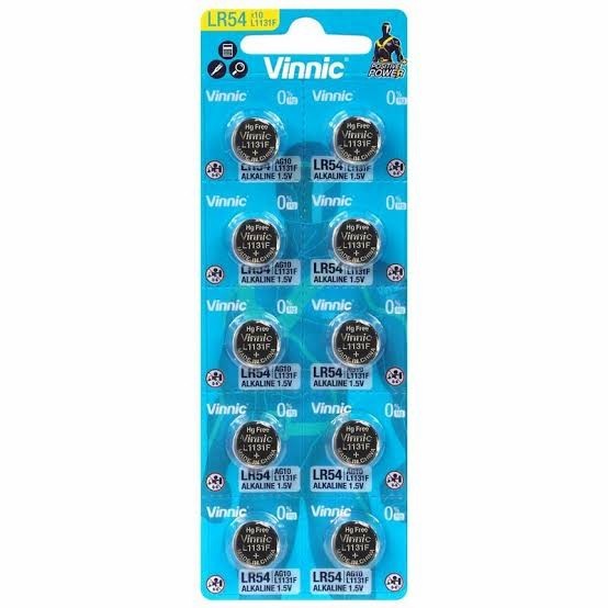 Vinnic LR1130 LR 1130 LR1131 1131 Original Baterai Kancing Batre Battery Micro Jam Tangan