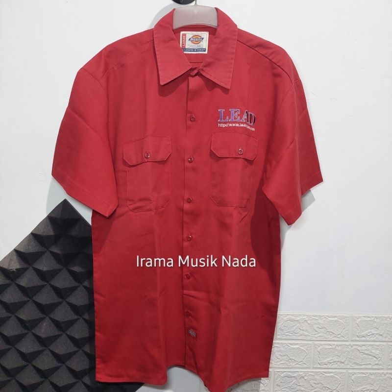 Dickies Short Workshirt Red L